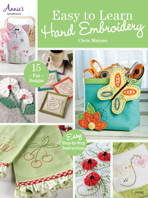 Title details for Easy to Learn Hand Embroidery by Chris Malone - Available
